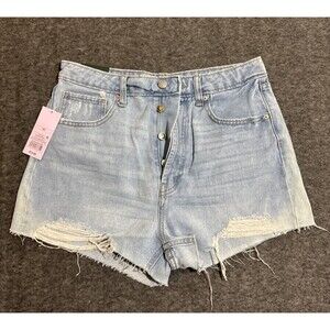 Wild Fable Women's Shorts Highest Rise Cutoff Denim Cutoff Size 10
